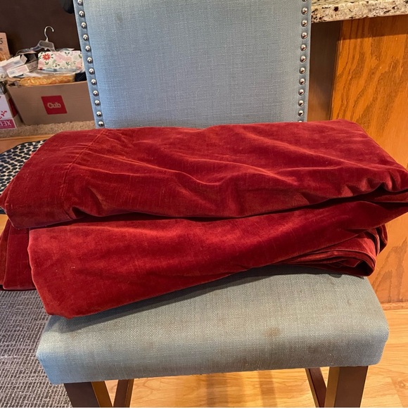 Restoration Hardware(RH) Vintage Heavyweight Velvet Curtain - Picture 3 of 16